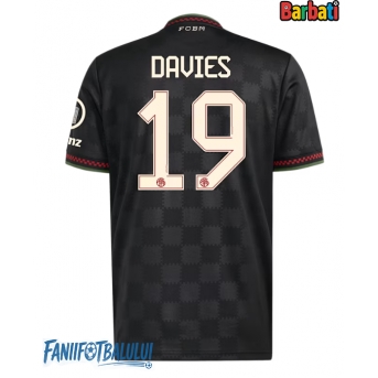 Bayern Munich Alphonso Davies #19 Tricou Fotbal Replică 2025-26 Barbati Treilea